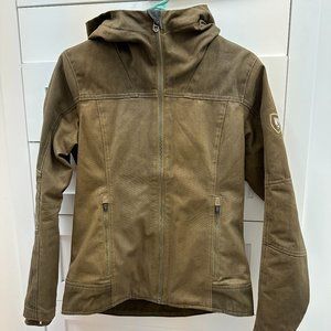 Women's Brown Hooded Jacket